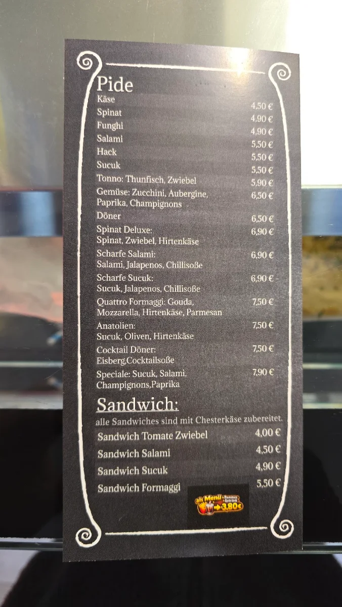 Speisekarte photo 2