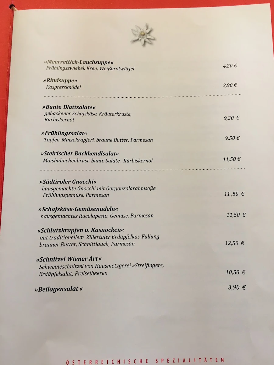 Speisekarte photo 6