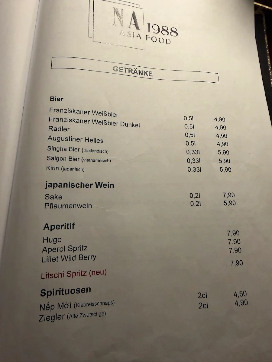 Speisekarte photo 5