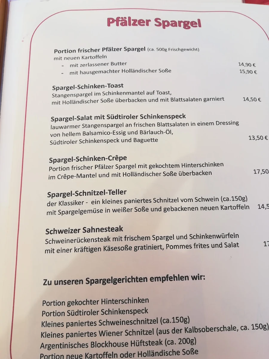 Speisekarte photo 3