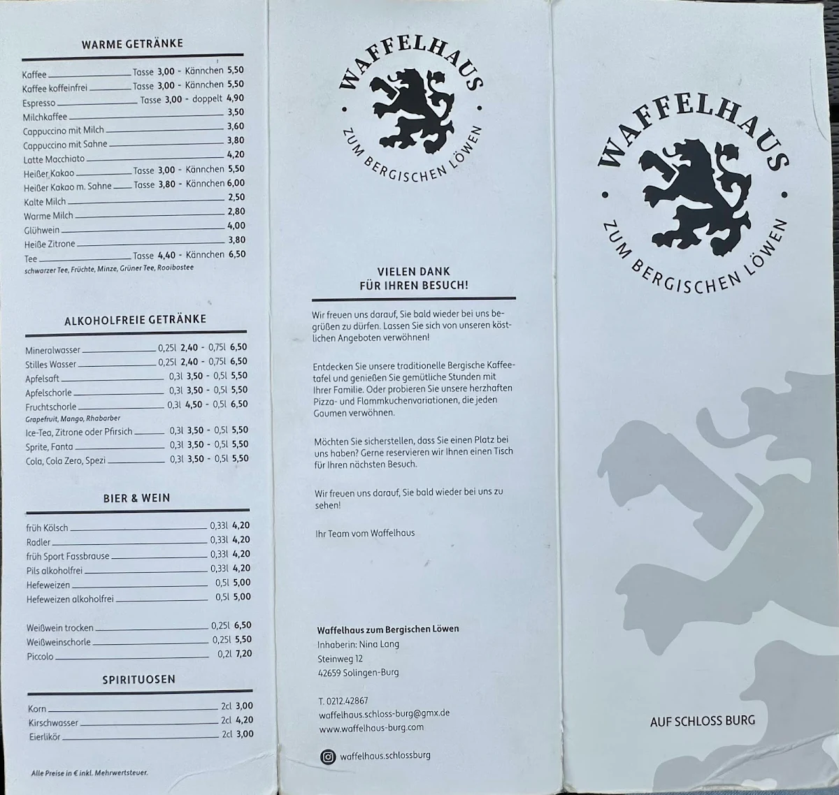 Speisekarte photo 1