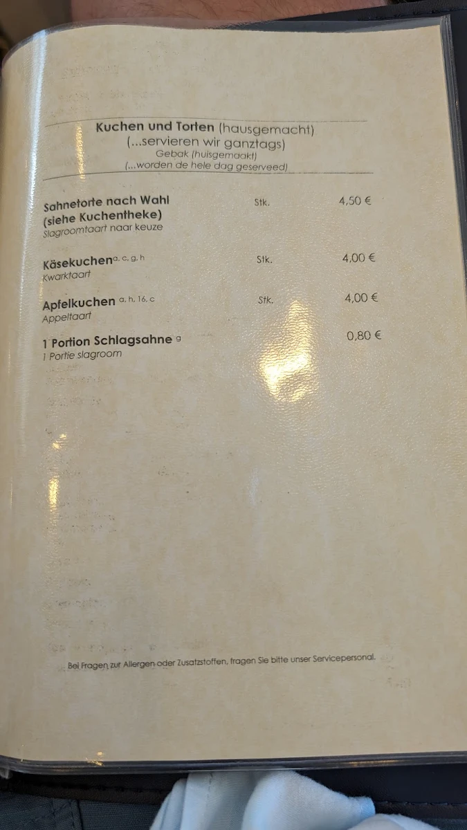 Speisekarte photo 5