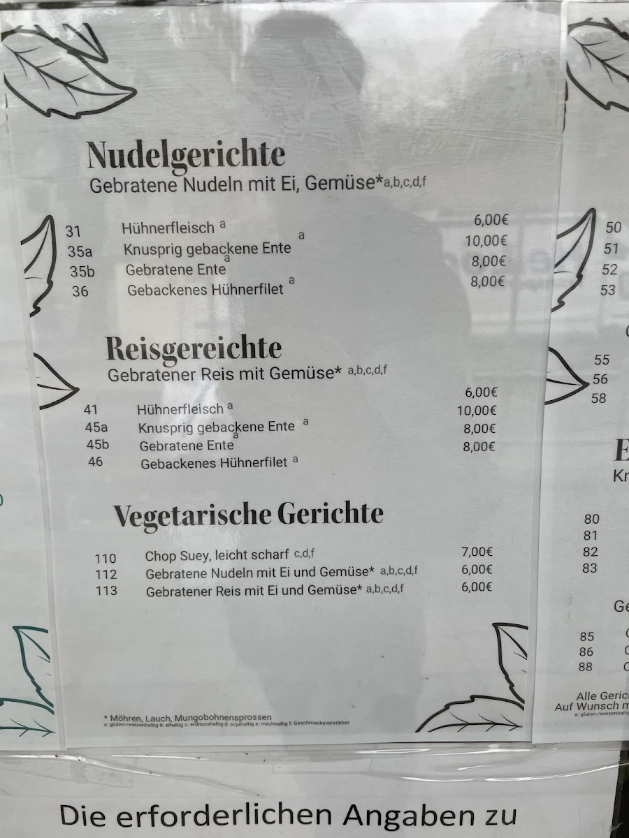 Speisekarte photo 3