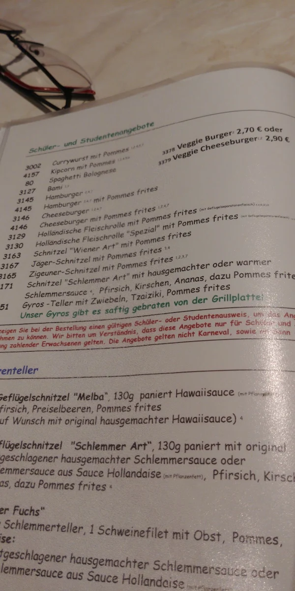 Speisekarte photo 3