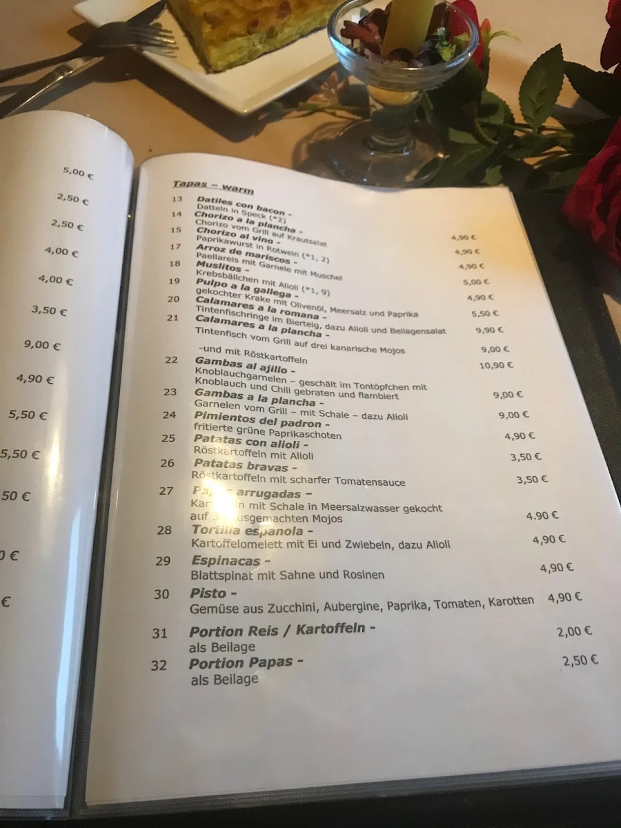 Speisekarte photo 2