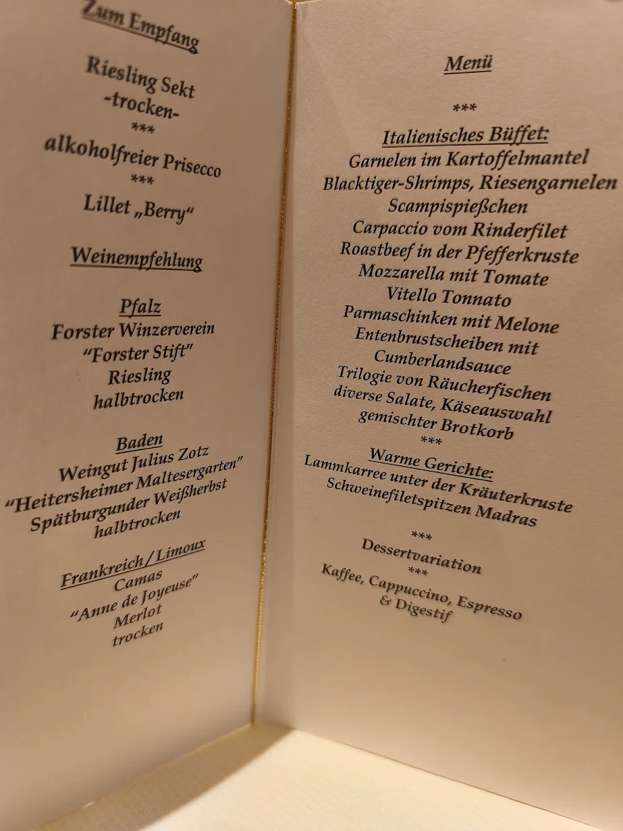 Speisekarte photo 1
