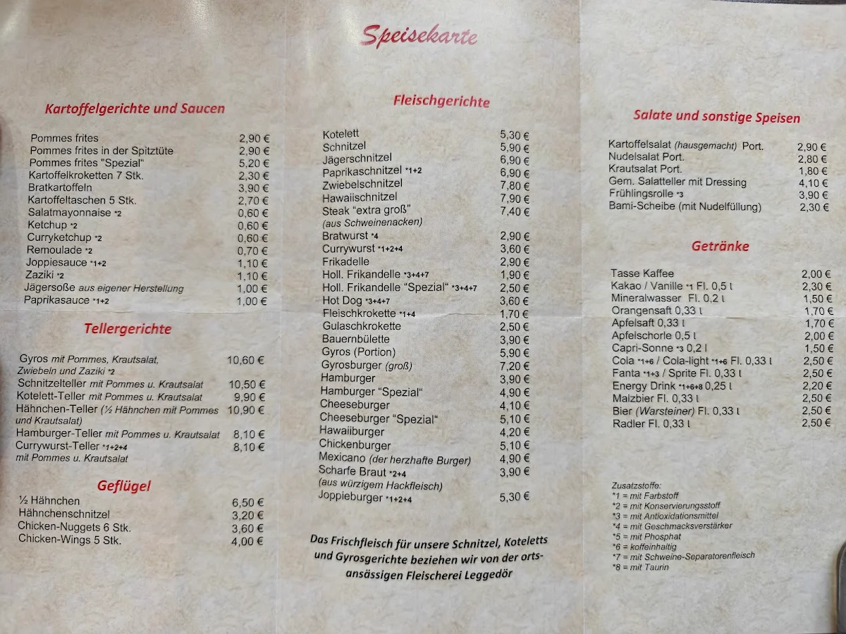 Speisekarte photo 1