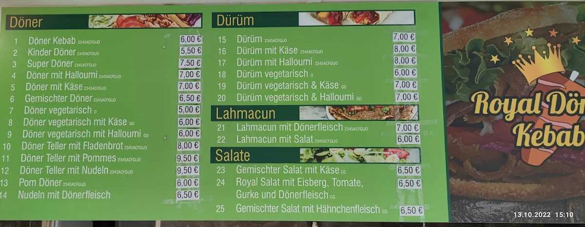 Speisekarte photo 3