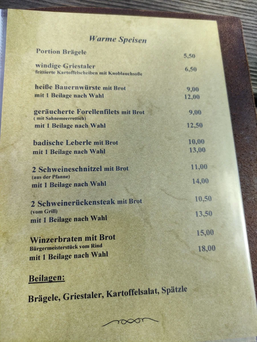 Speisekarte photo 3