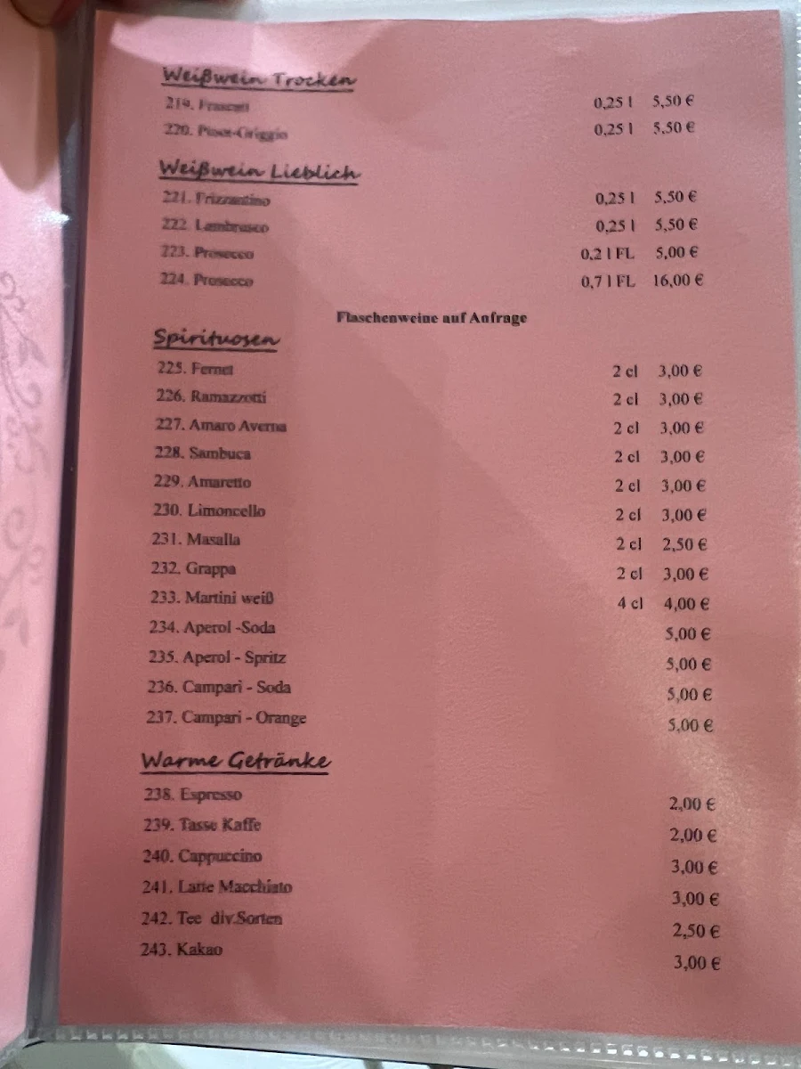 Speisekarte photo 3