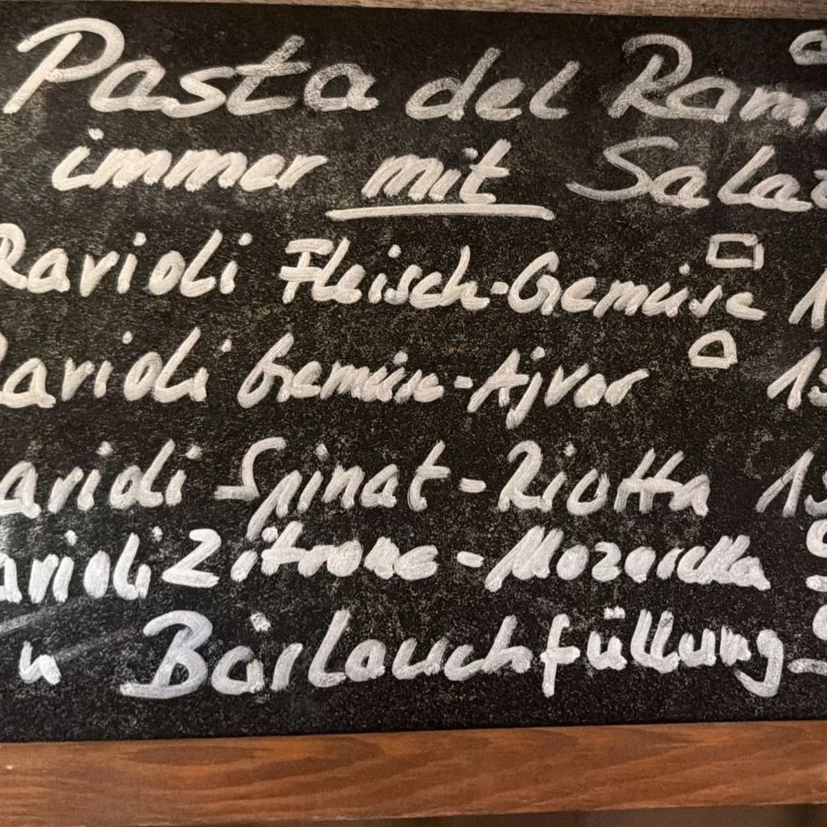 Speisekarte, RamiPastarei | Die einzigartige Nudel-Manufaktur im Allgäu 📍