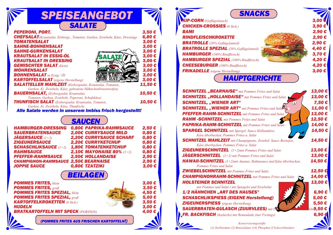Speisekarte photo 1
