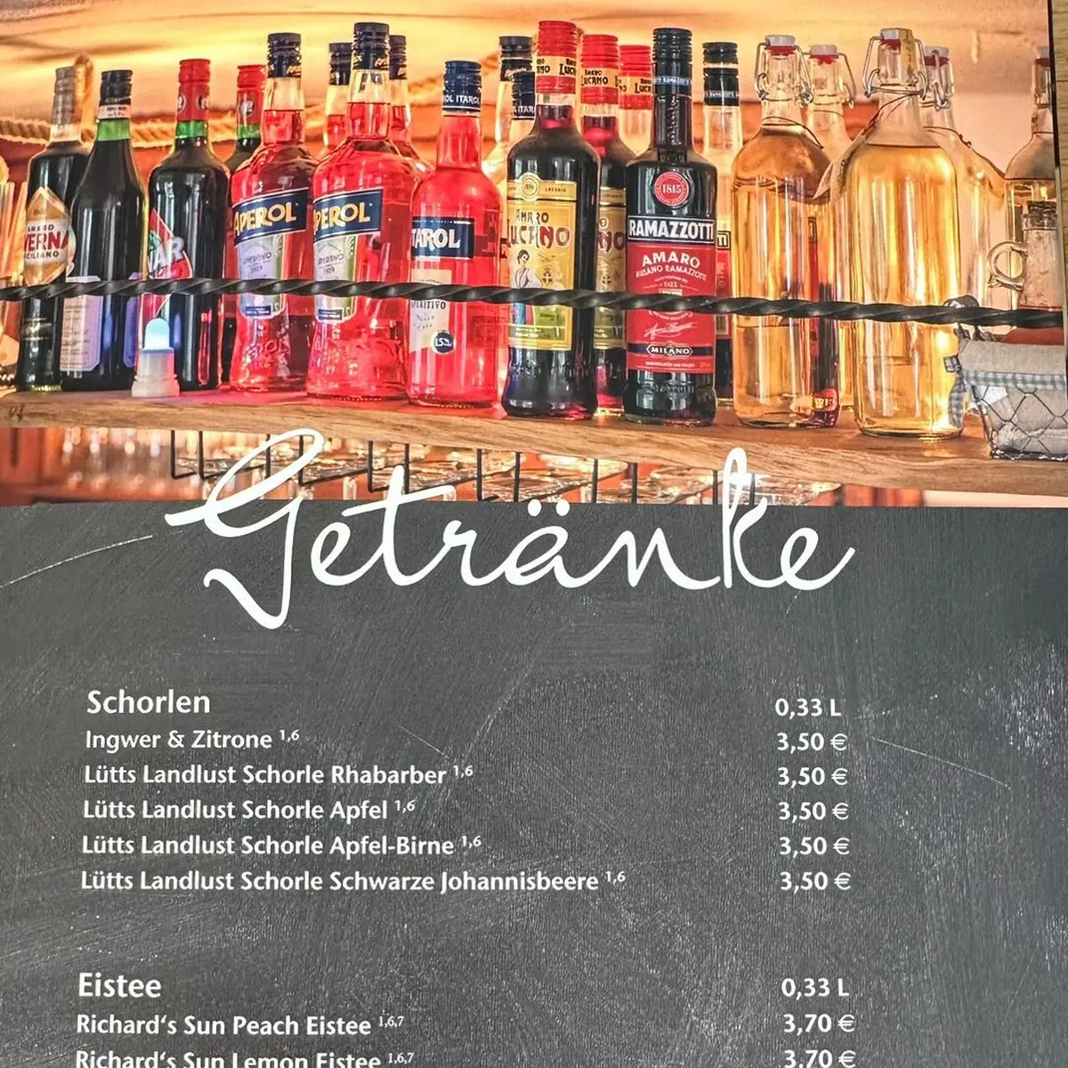 Speisekarte photo 9