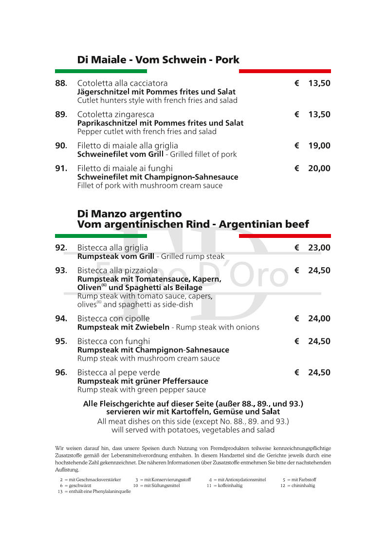 Speisekarte photo 5