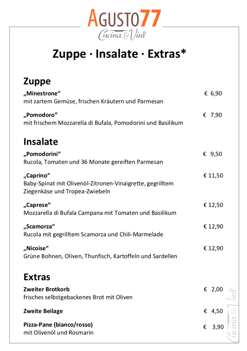 Speisekarte photo 4