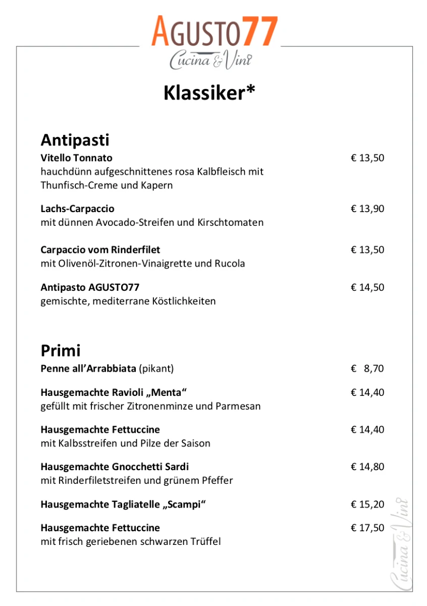Speisekarte photo 8