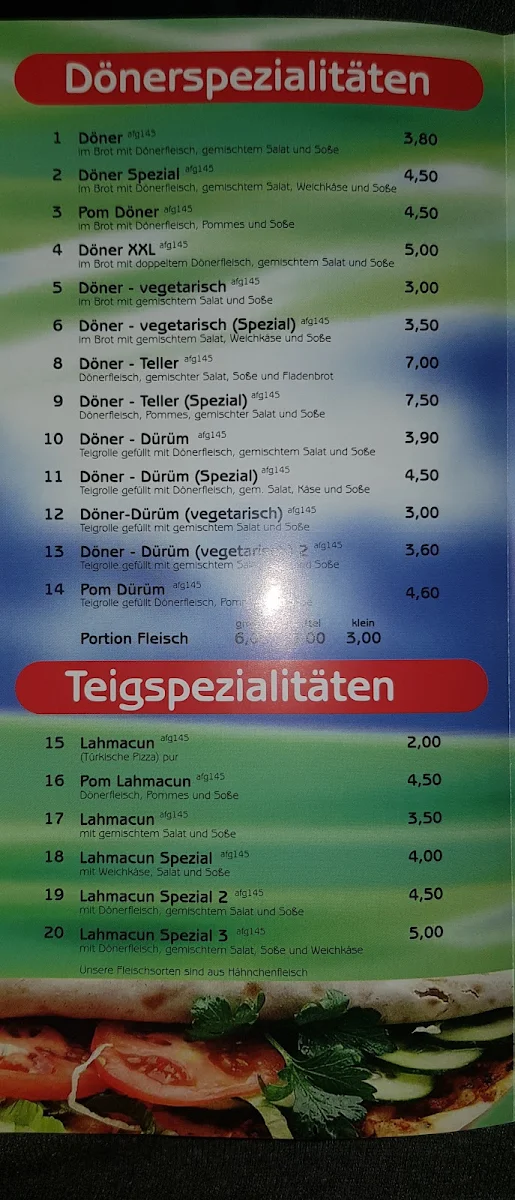 Speisekarte photo 1