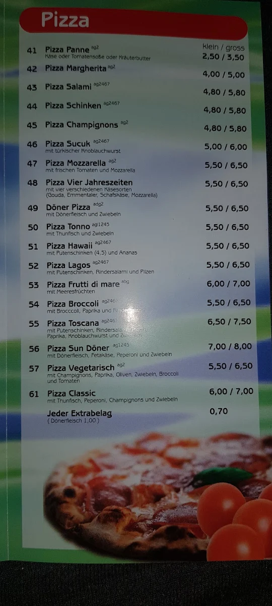 Speisekarte photo 3