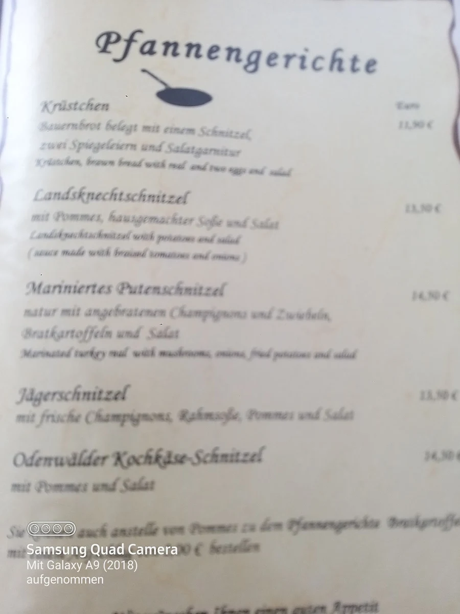 Speisekarte photo 5