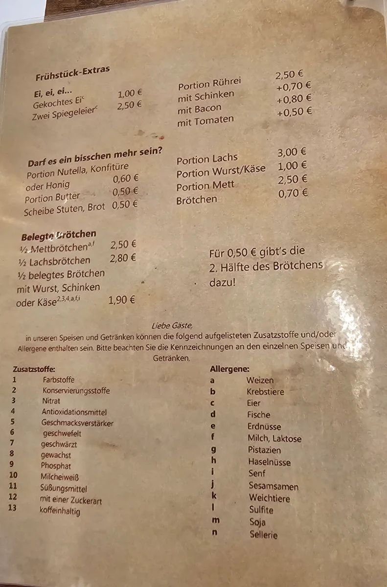 Speisekarte photo 3