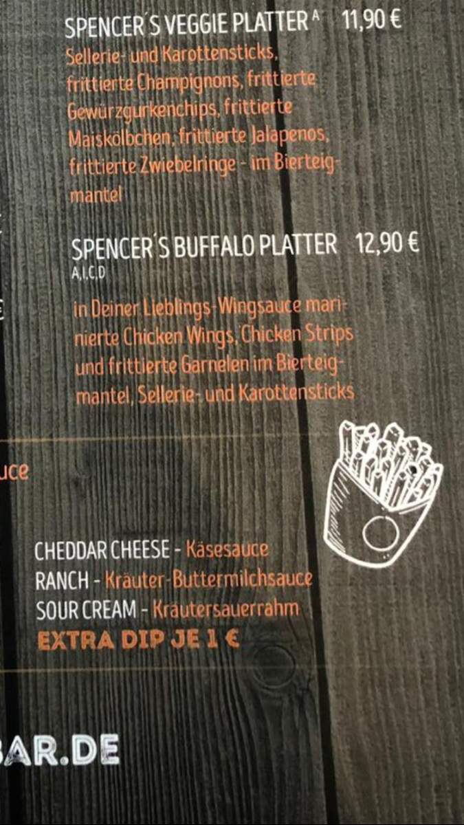 Speisekarte photo 3