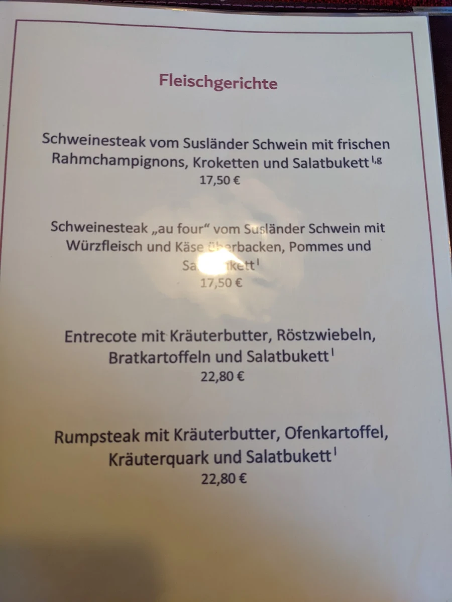 Speisekarte photo 5