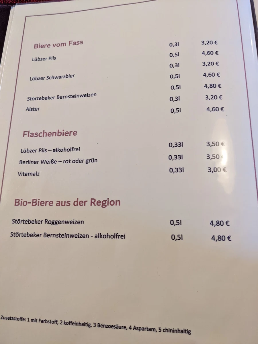 Speisekarte photo 7