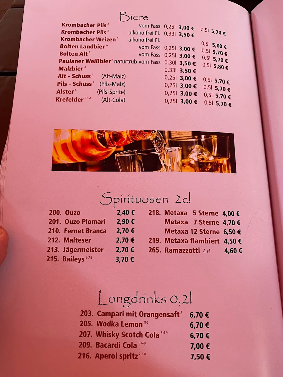 Speisekarte photo 2