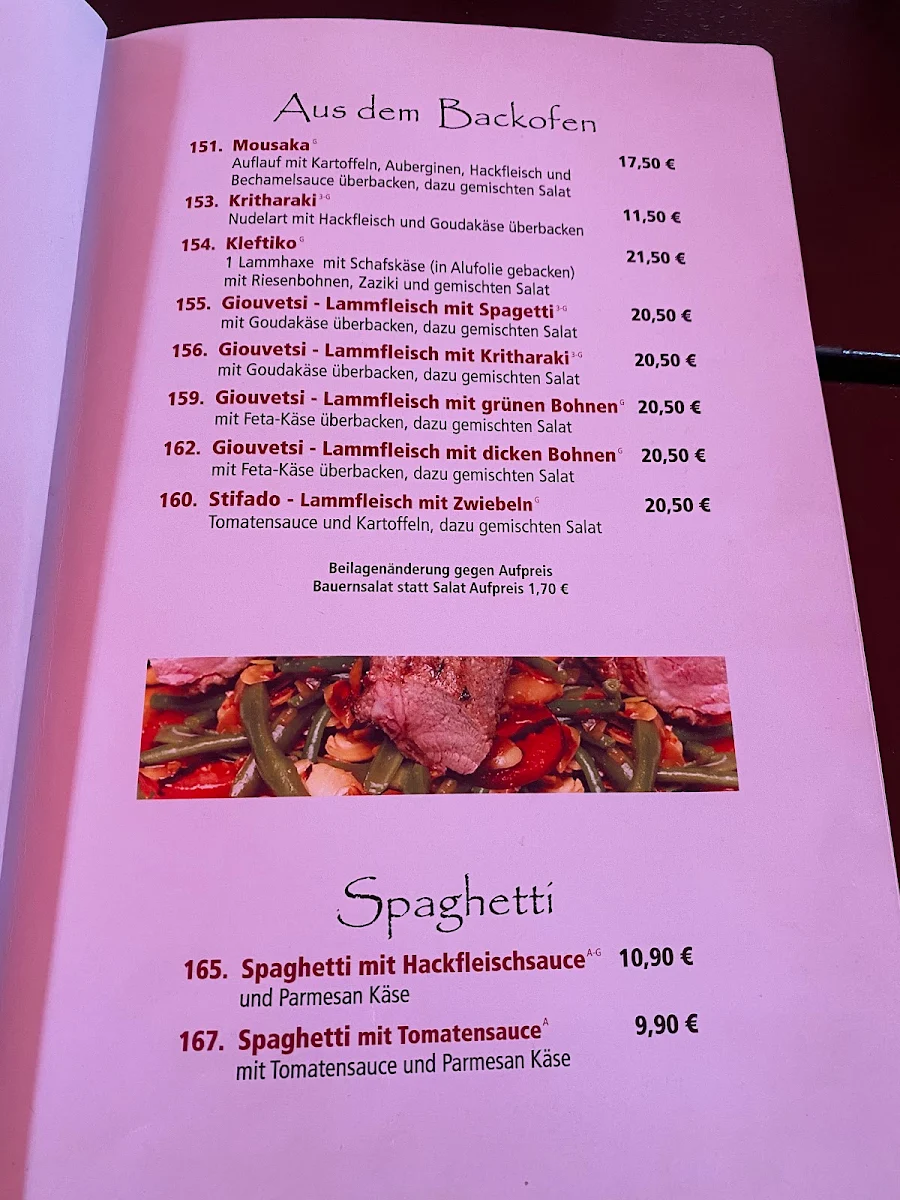 Speisekarte photo 3