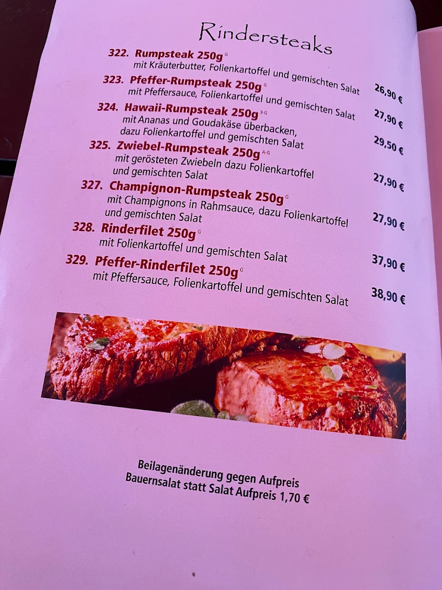 Speisekarte photo 4