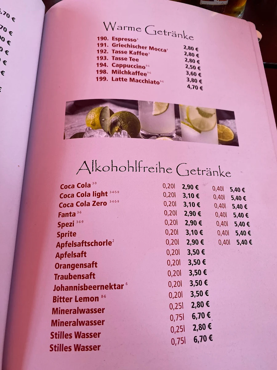 Speisekarte photo 9