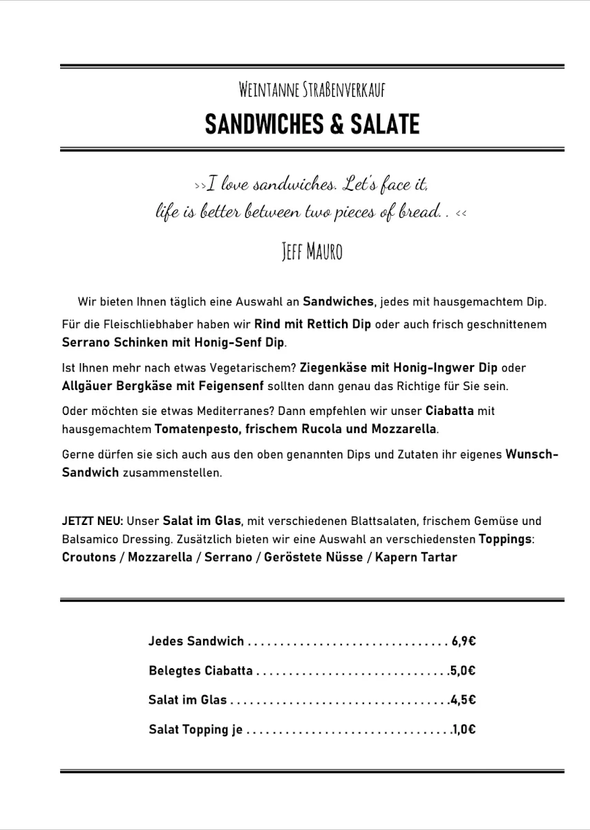 Speisekarte photo 3
