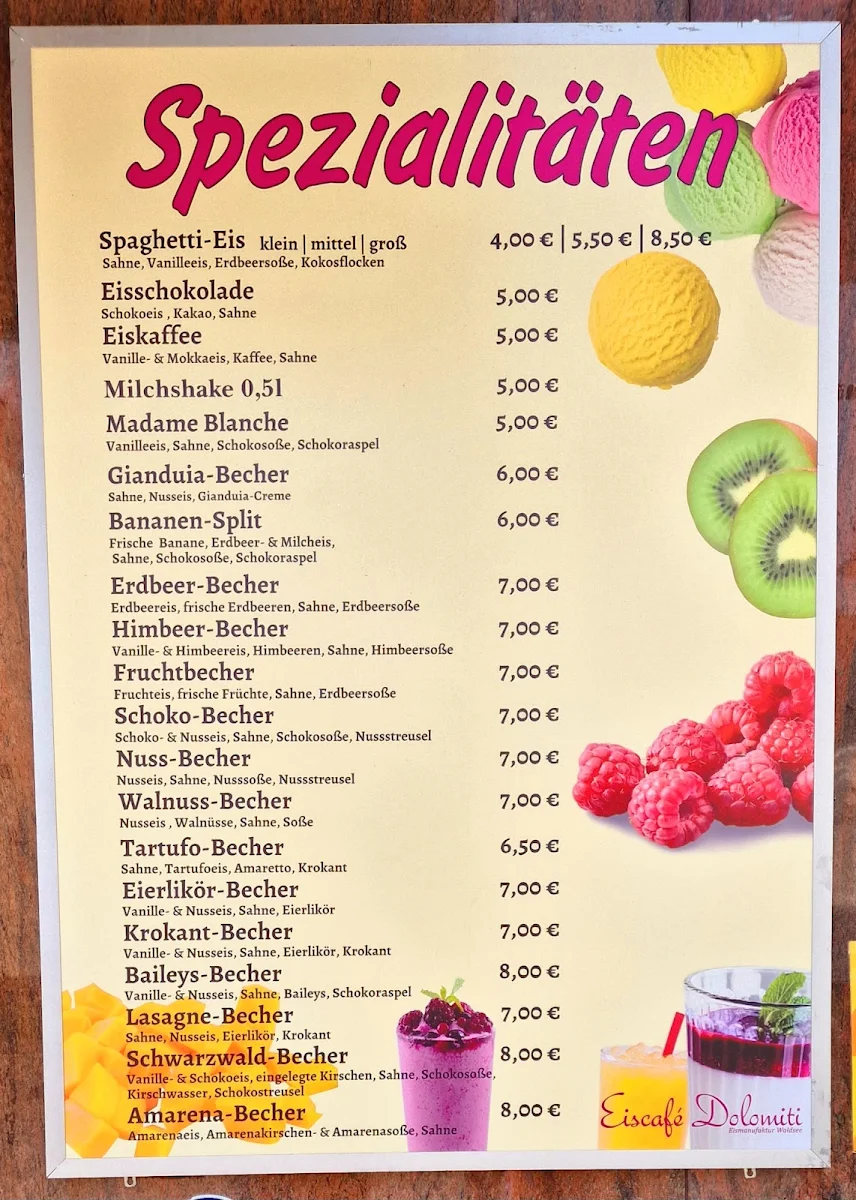 Speisekarte photo 2