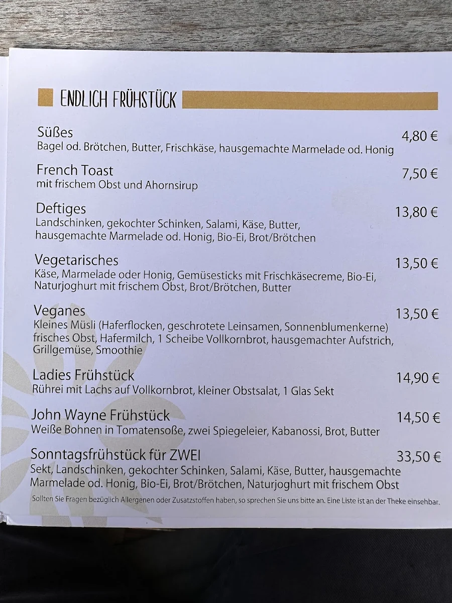 Speisekarte photo 1