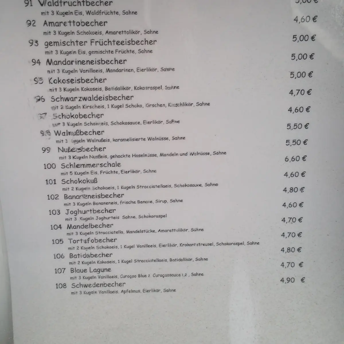 Speisekarte photo 8