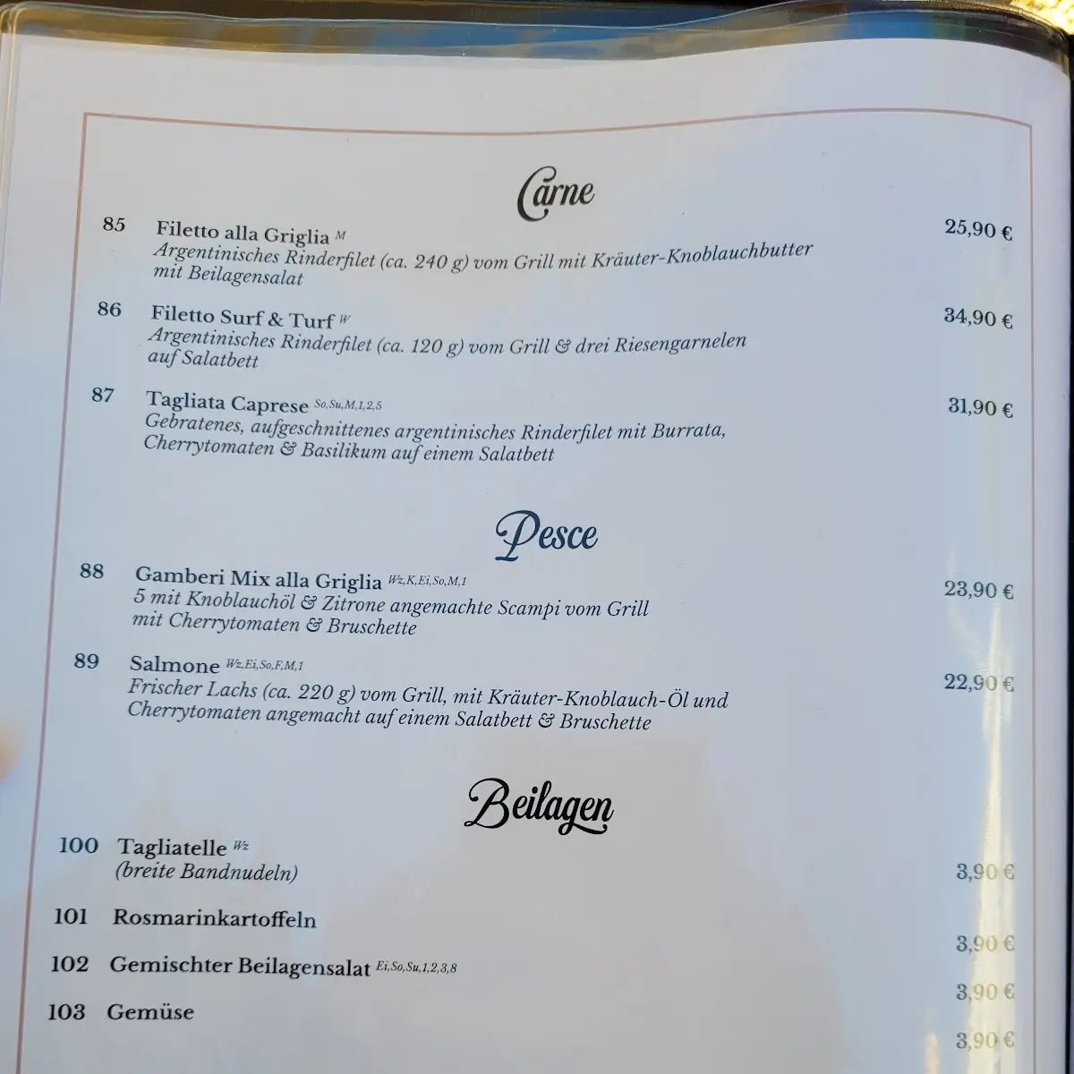 Speisekarte photo 6