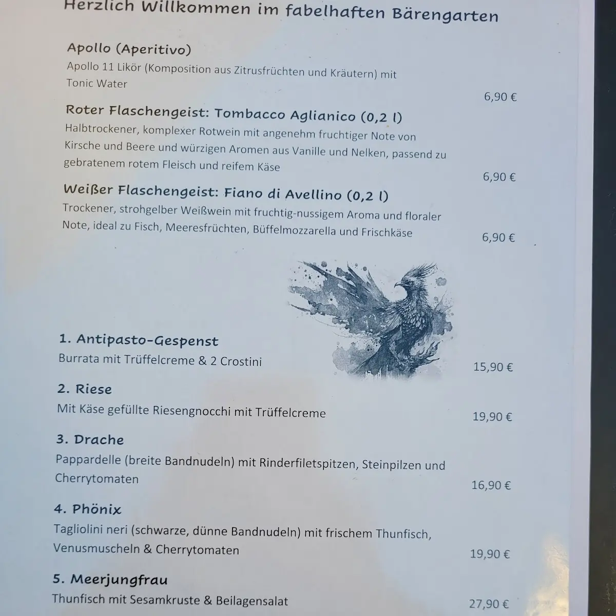 Speisekarte photo 9