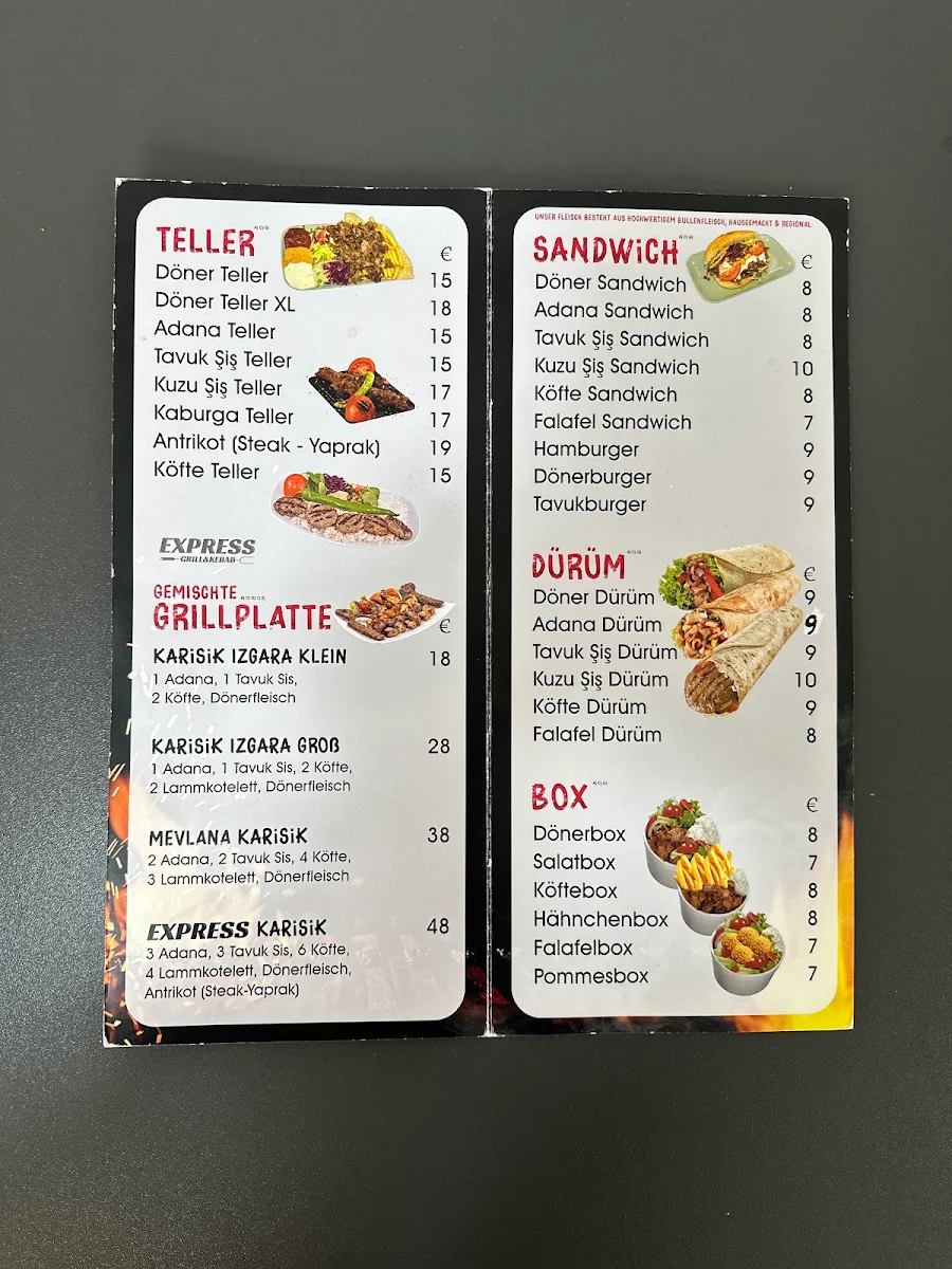 Speisekarte photo 2