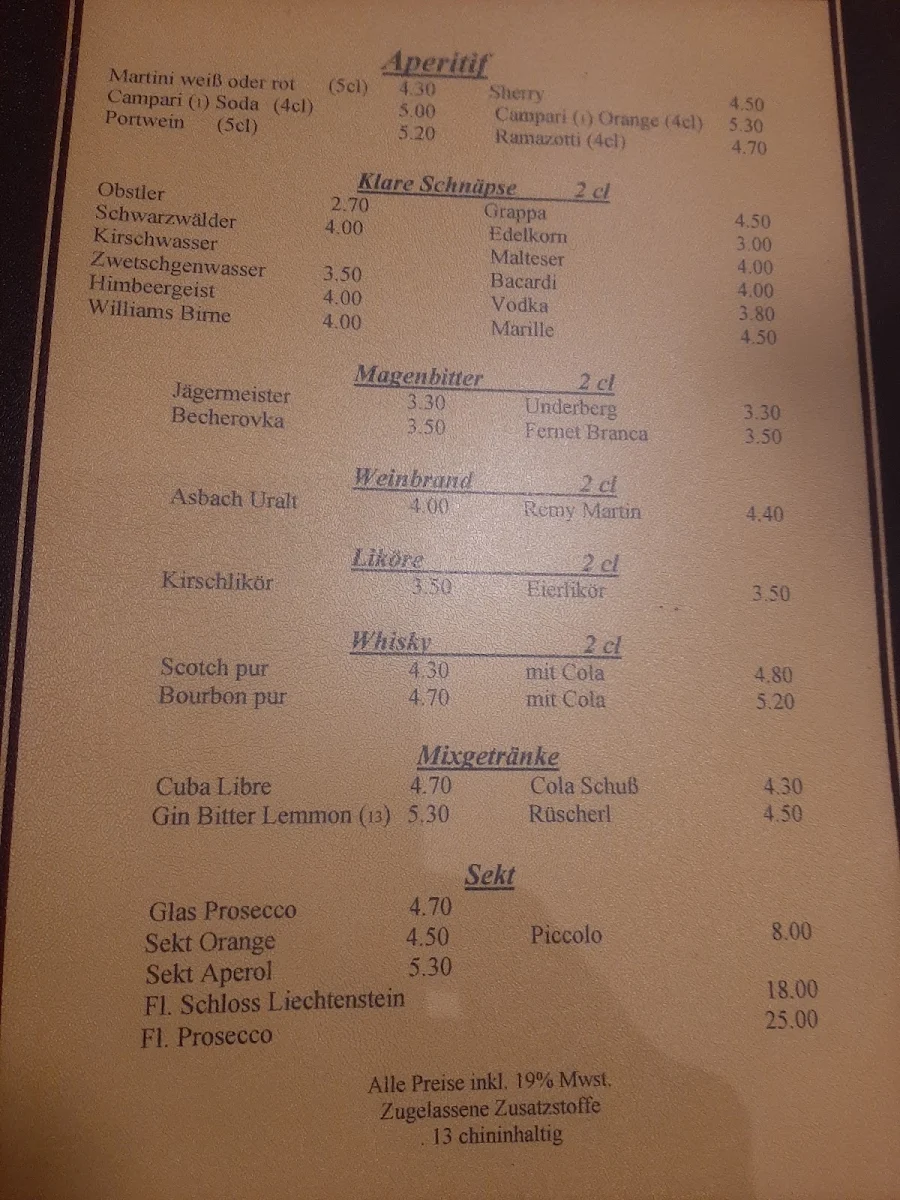 Speisekarte photo 5