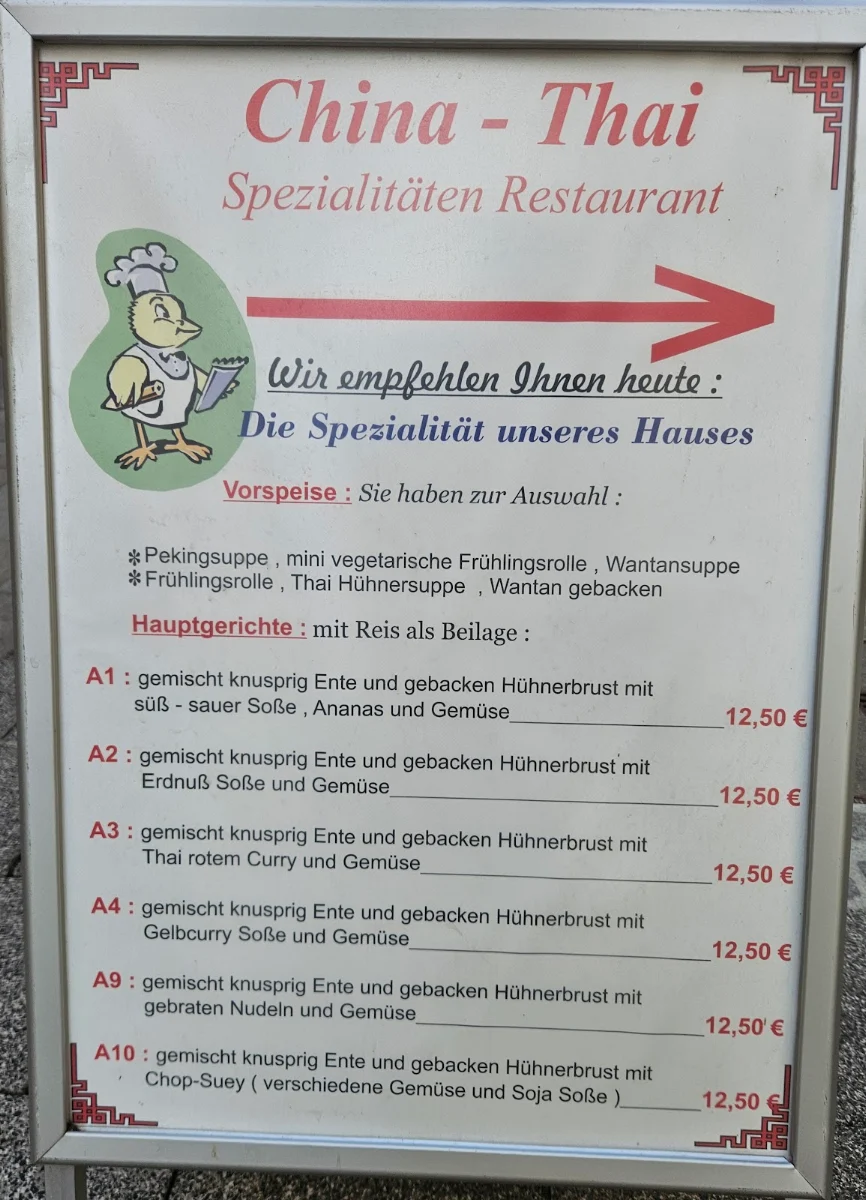 Speisekarte photo 1