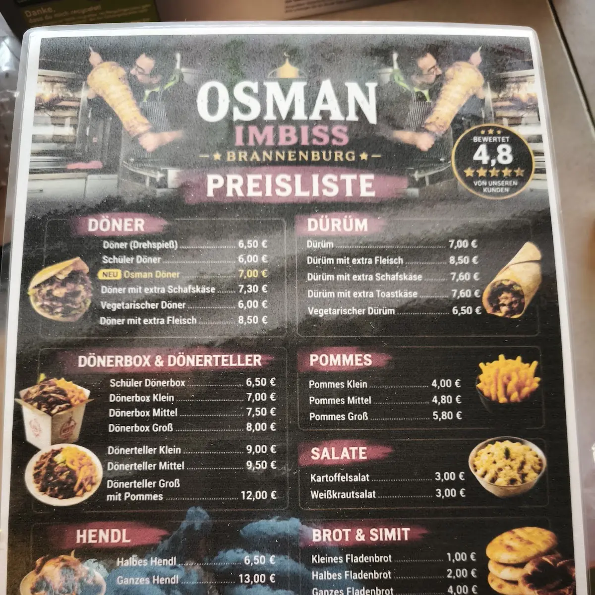 Speisekarte photo 4