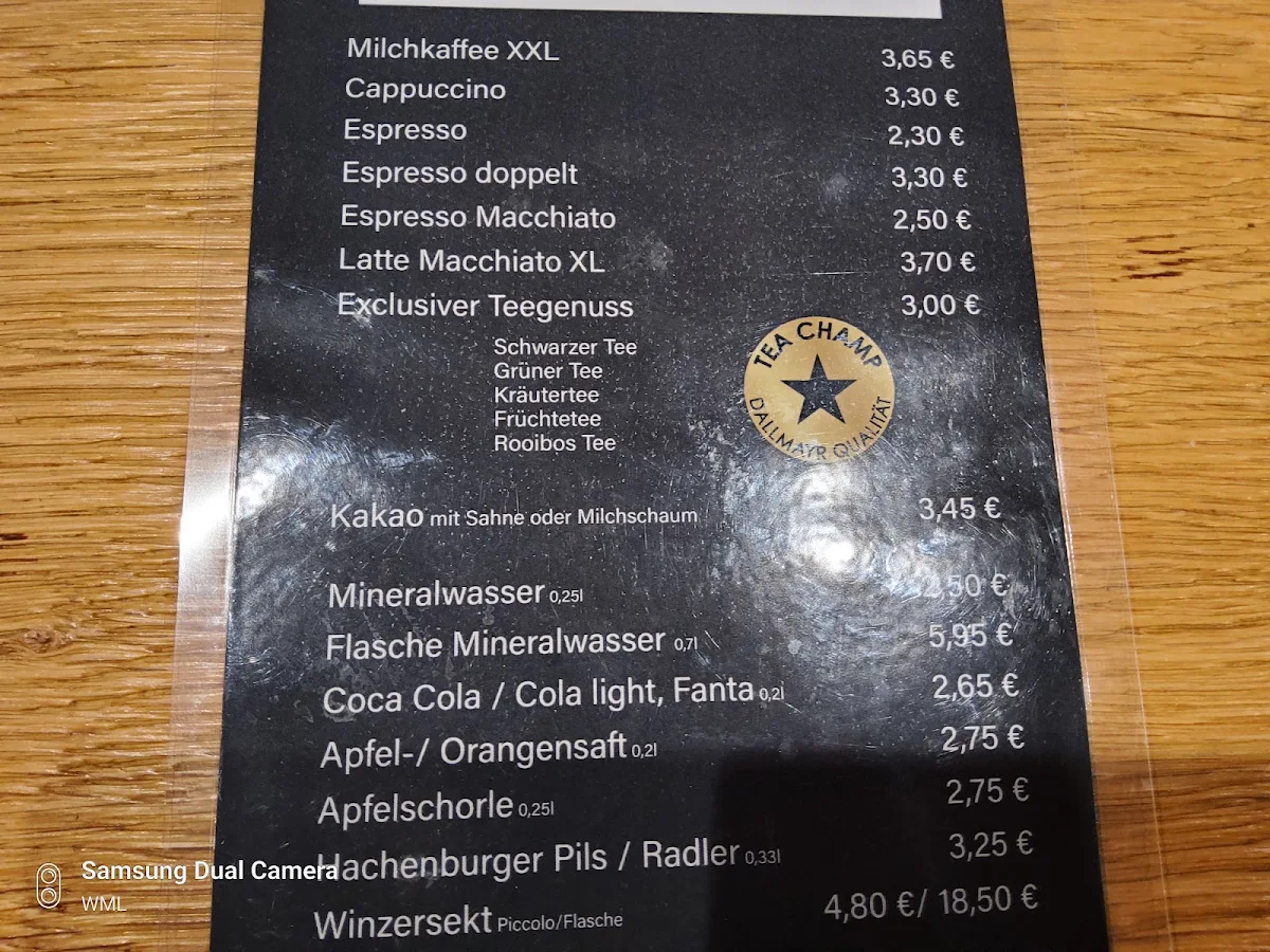 Speisekarte photo 2