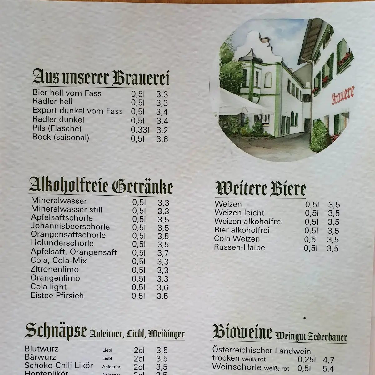 Speisekarte photo 1
