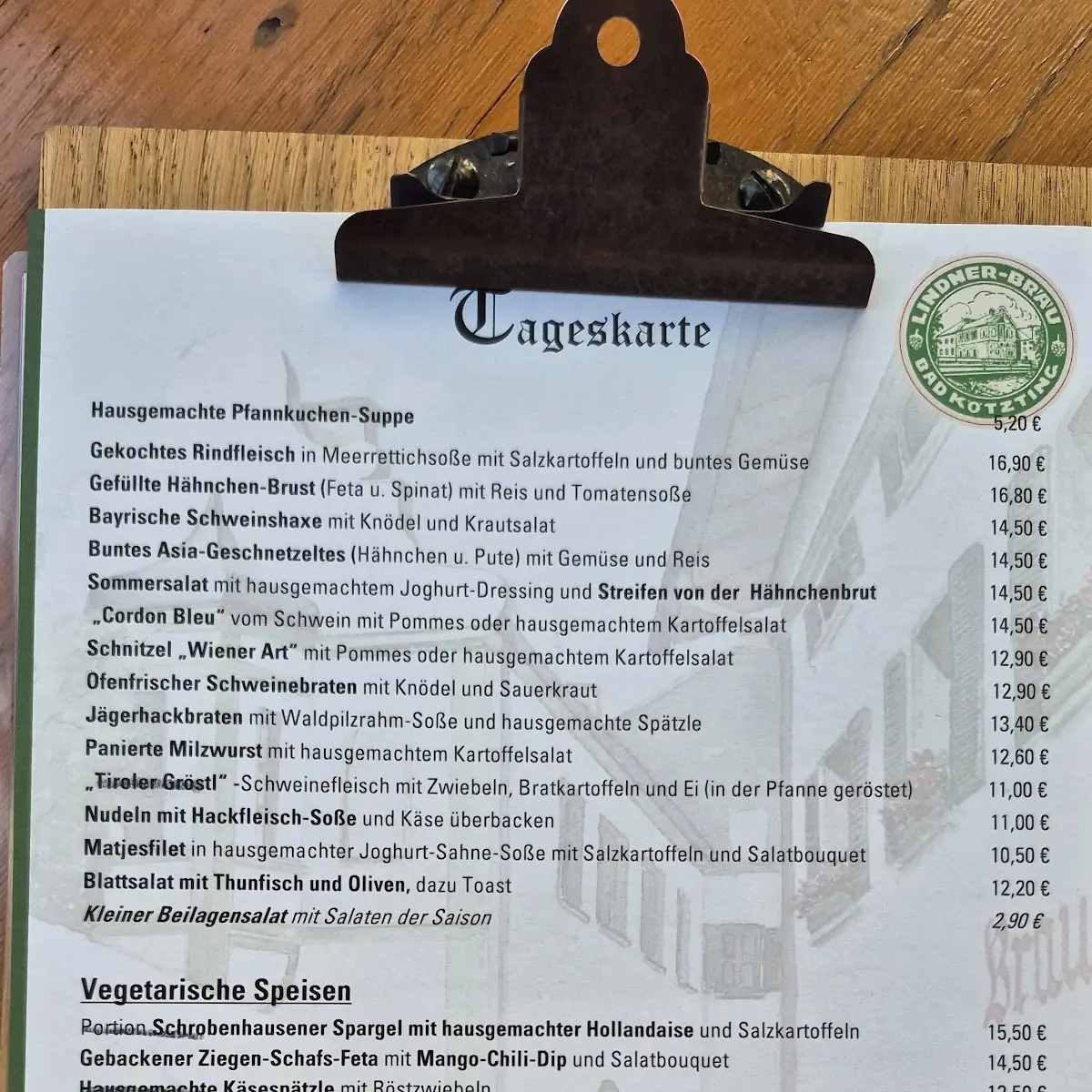 Speisekarte photo 3