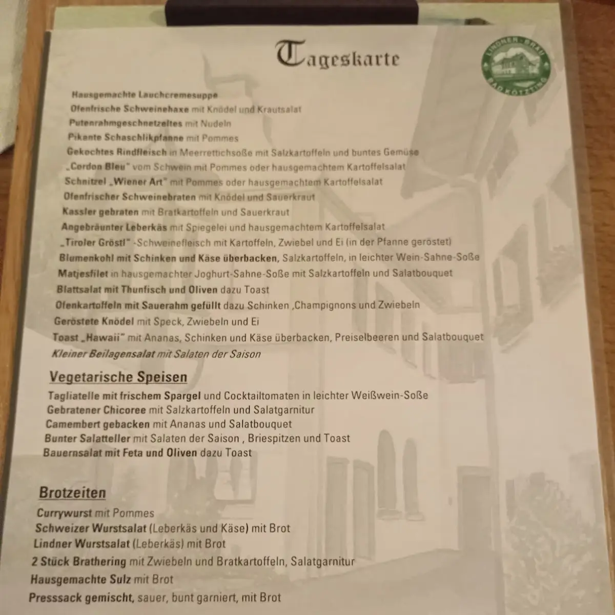 Speisekarte photo 6