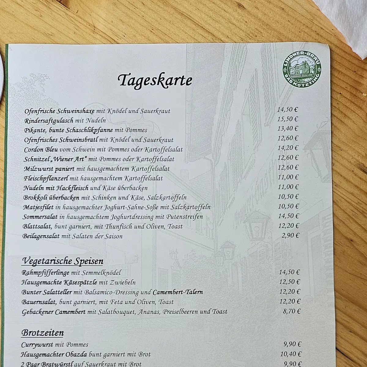 Speisekarte photo 9