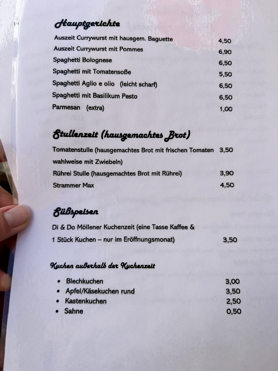 Speisekarte photo 4