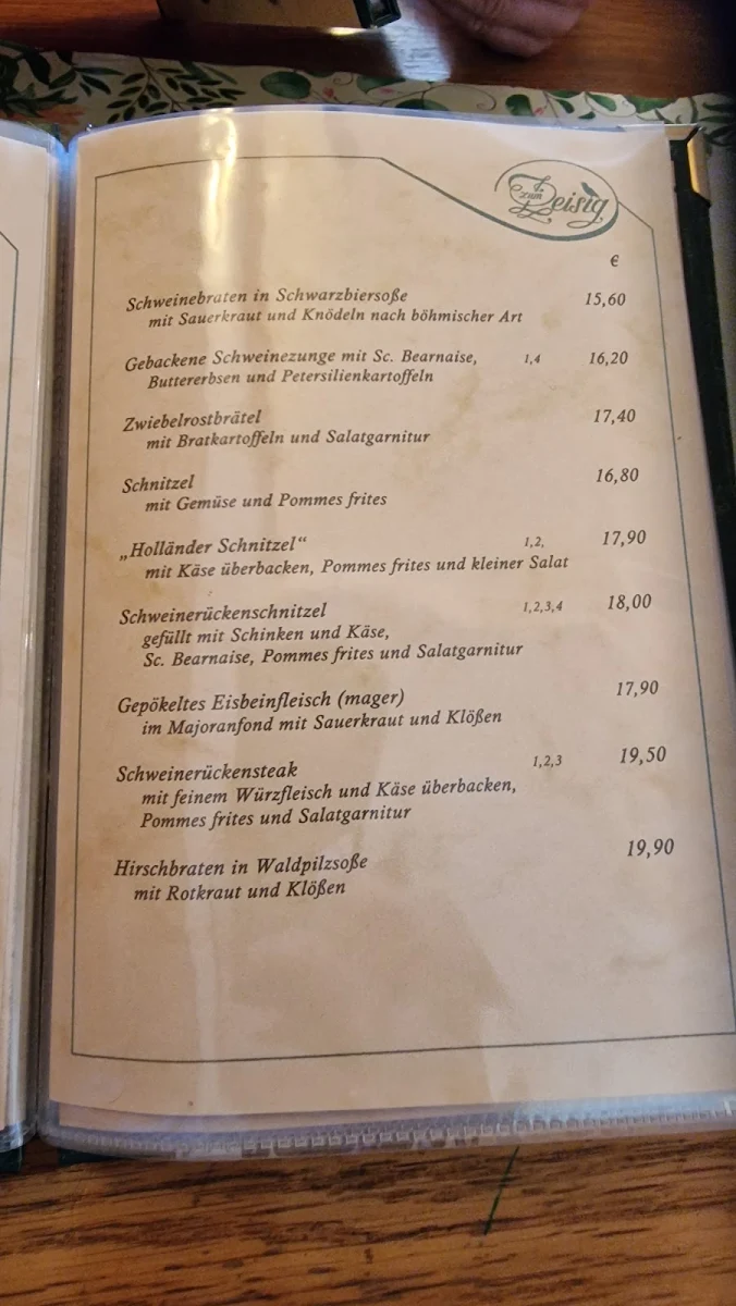 Speisekarte photo 3