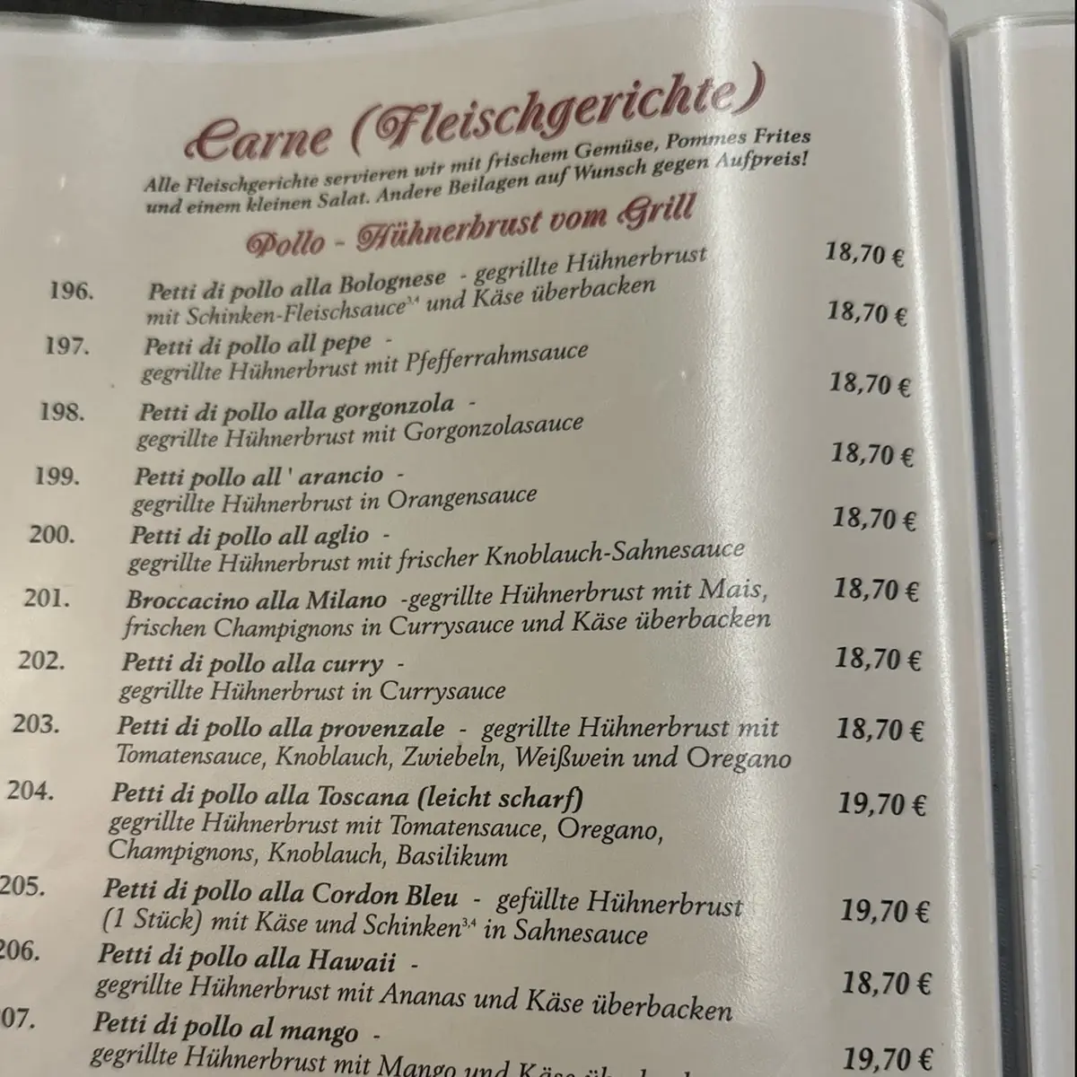 Speisekarte photo 10