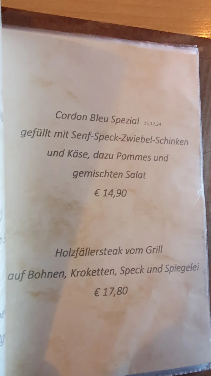 Speisekarte photo 1